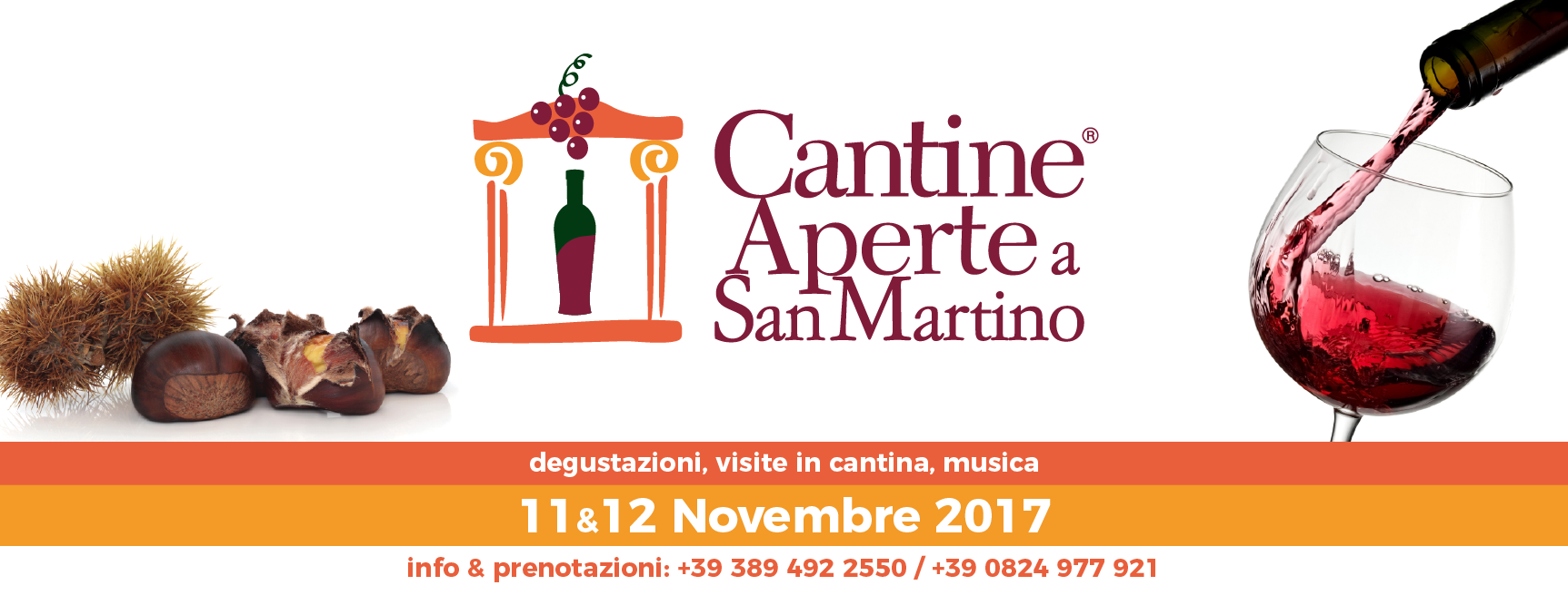 Cantine Aperte a San Martino 11 e 12 Novembre 2017