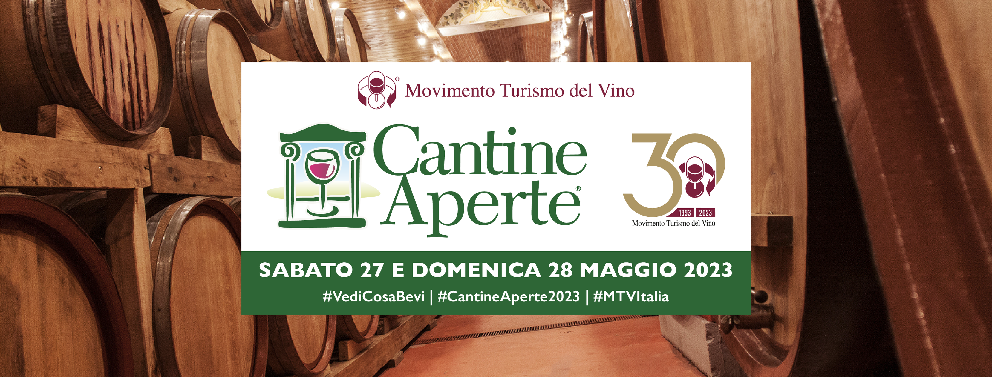 Cantine Aperte / Sabato 27 e Domenica 28 Maggio 2023 